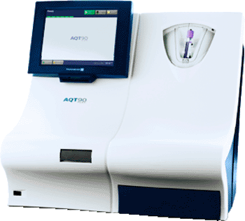 Image: The Radiometer AQT90 FLEX POC analyzer (Photo courtesy of Radiometer).